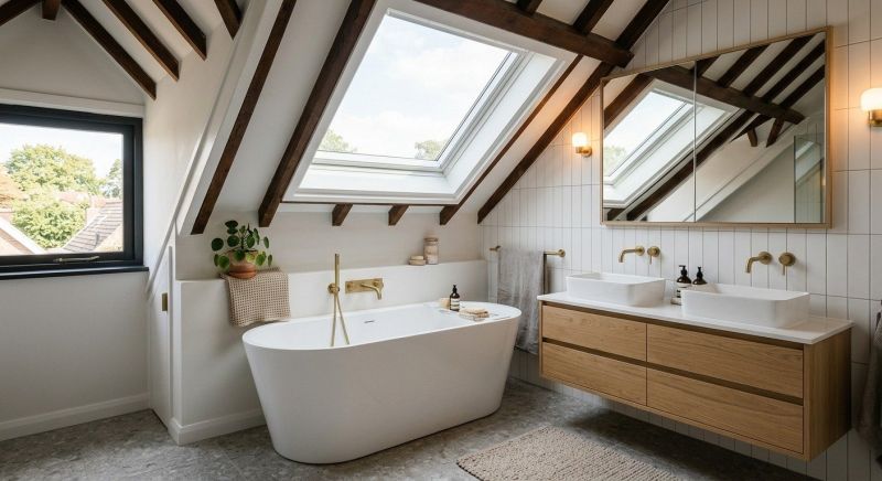 Attic Bathroom Remodeling in Chardon, OH