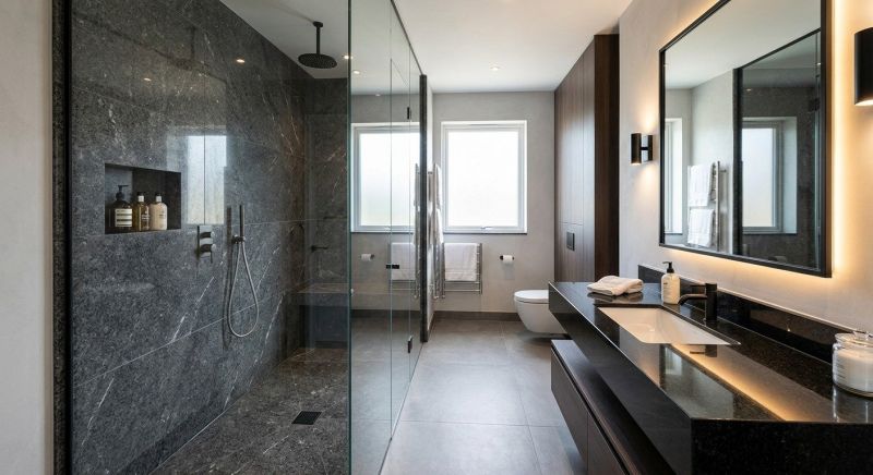 Granite Shower Installation in Chardon, OH