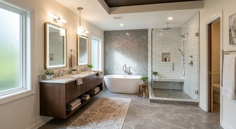 Master Bathroom Remodeling in Chardon, OH