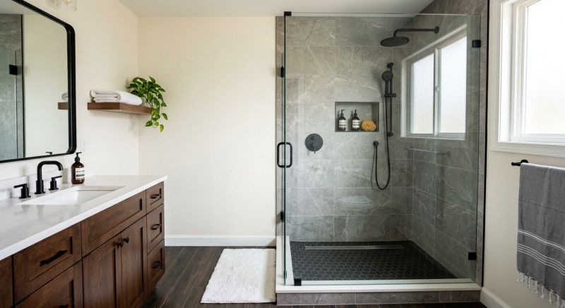 Tub To Shower Conversion in Aurora, OH